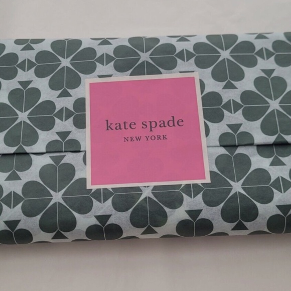 NEW KATE SPADE Madison Large Slim Bifold Wallet Saffiano Leather Black NWT - Picture 5 of 5